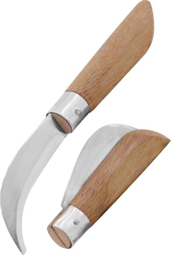 ZUBİ Ergenay Aşı Bıçağı Bağ Bıçağı 22 cm No:3 Paslanmaz Ceviz Aşı Çakısı 00883 - Image 1