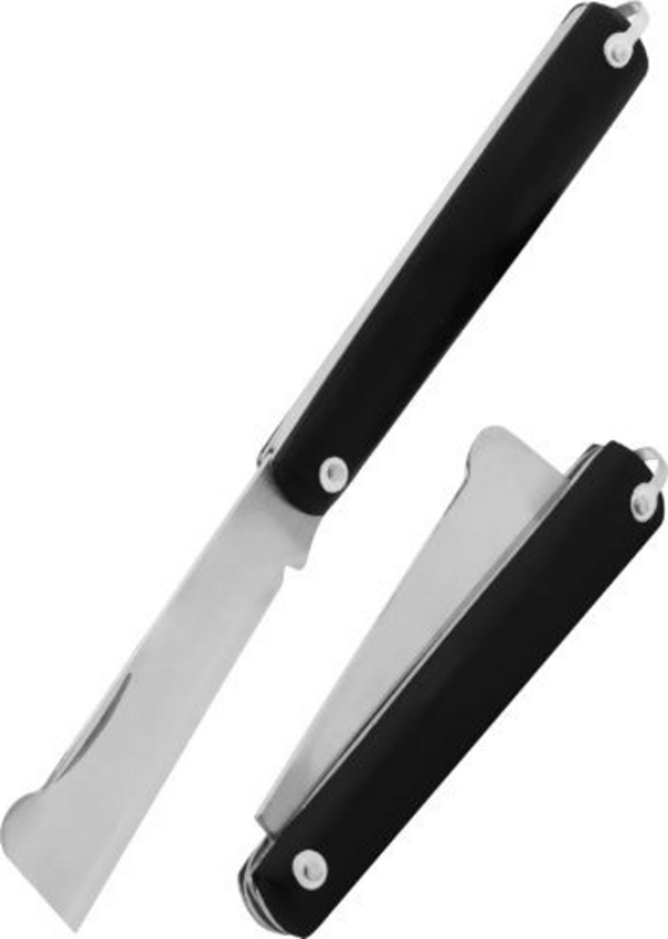 ZUBİ Pamukkale Düz Aşı Bıçağı Takkeli Plastik Saplı Aşı Makası Aşılama Bıçağı 00882 - Image 1