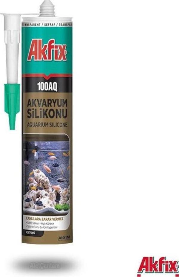 100 AKVARYUM SİLİKONU ŞEFFAF - Image 1