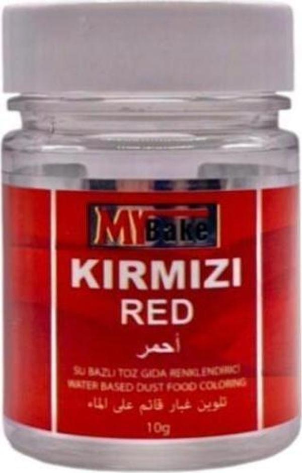 MY BAKE SU BAZLI KIRMIZI GIDA RENKLENDİRİCİ 10 GR - Image 1