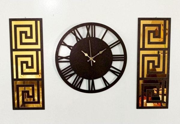Eyka Store Dekoratif Duvar Saati 3 Lü Set - Image 1