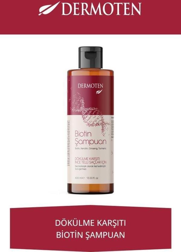 Biotin Şampuan (Dökülme Karşıtı) 400 ml - Image 1