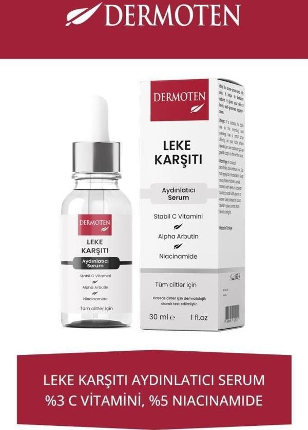 Leke Karşıtı, Aydınlatıcı C Vitaminli Cilt Bakım Serumu 30 ml - Image 1