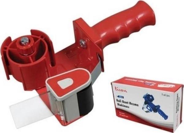 TİCON 1045 Koli Bant Makinesi - Kırmızı - Mavi - Image 1