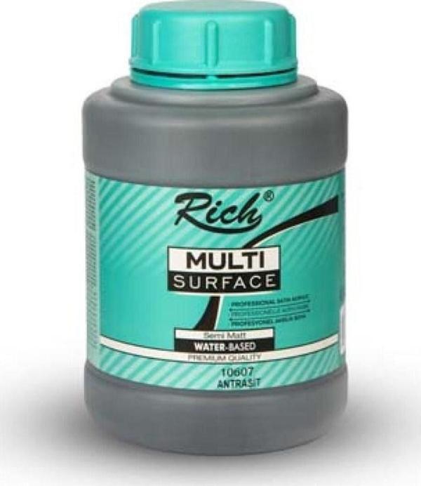Rich Multi Surface Her Yüzey İçin Akrilik Boya 1250 cc 2318 ANTRASİT - Image 1