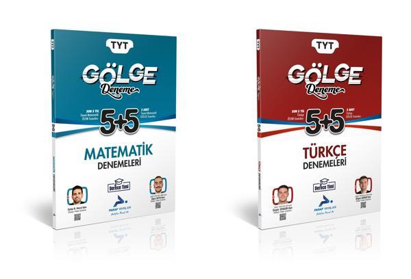 PRF Paraf Yayınları Derece Timi 2025 Tyt Matematik + Türkçe 5+5 Gölge Deneme Seti 2 Kitap - PRF Paraf Yayınları - Image 1