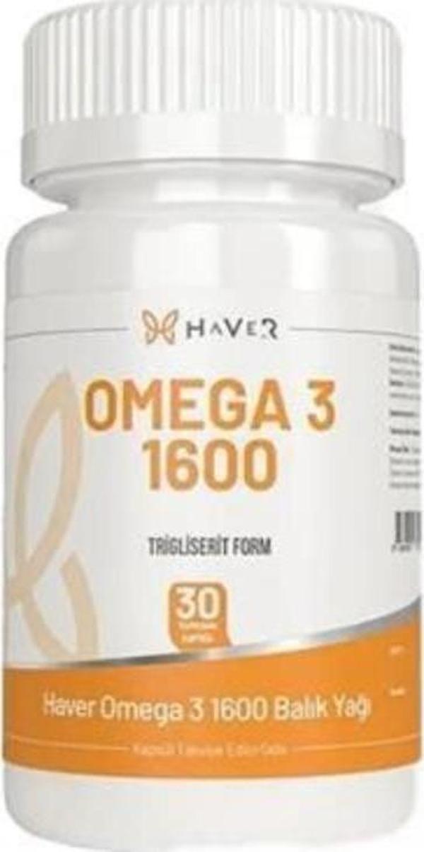 Haver Omega 3 1600 30 Kapsül - Image 1