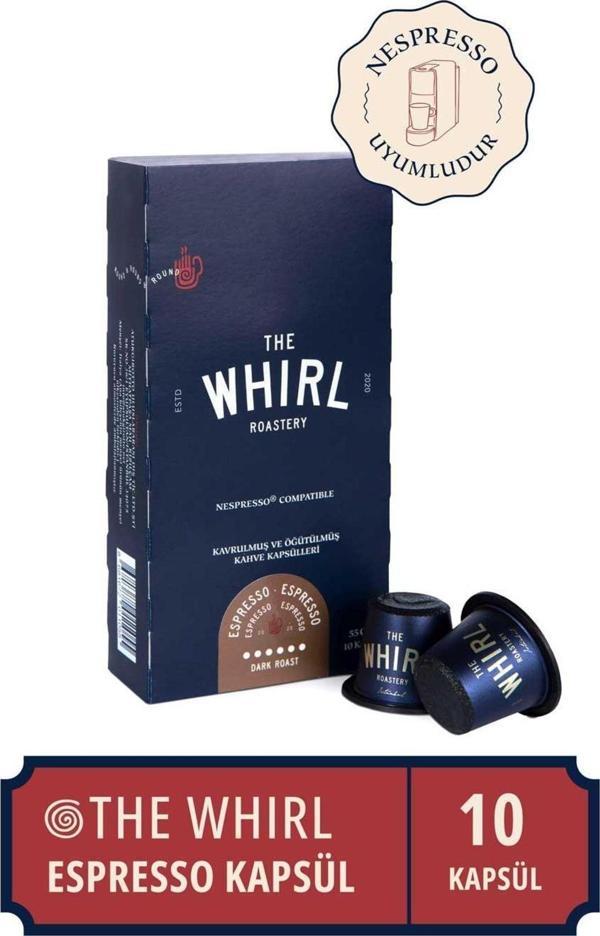 The Whirl Espresso Dark Kapsül Kahve 10 Kapsül - Image 1