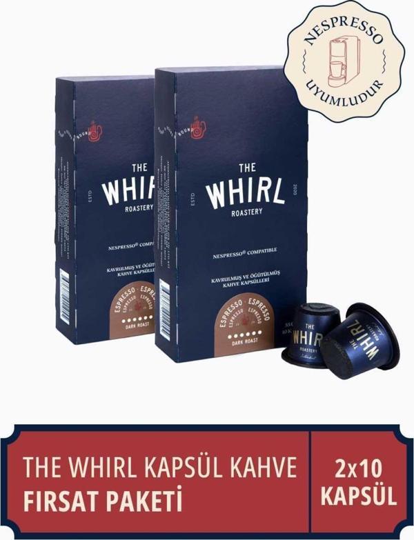 The Whirl Espresso Dark Kapsül Kahve Fırsat Paketi 10 Adet x 2 Paket - Image 1