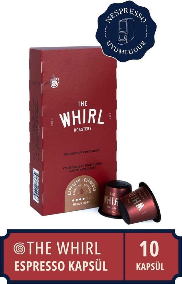 The Whirl Espresso Medium Kapsül Kahve 10 Kapsül - Image 1