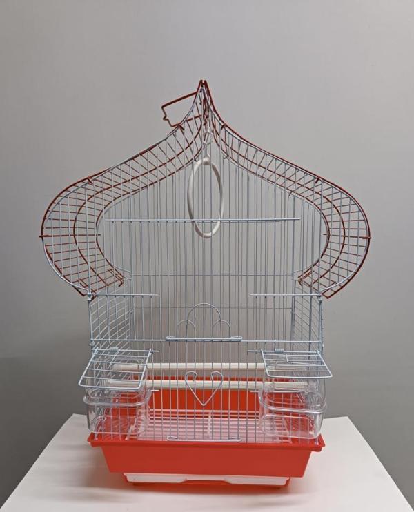NetX Damla Kırmızı Kafes H1105A-R 40x23x52 cm Kanarya Muhabbet Kuşu için - Image 1