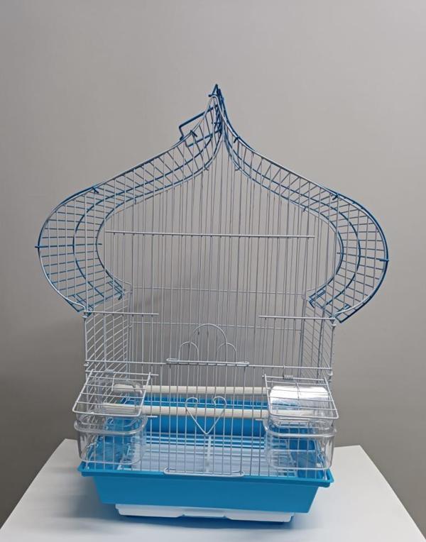 NetX Damla Mavi Kafes H1105A-R 40x23x52 cm Kanarya Muhabbet Kuşu için - Image 1