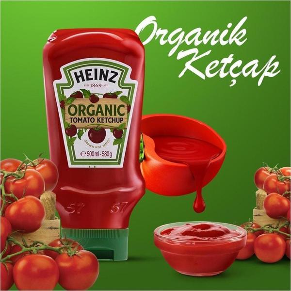 Heinz Organik Ketçap 580g x 2 - Image 1