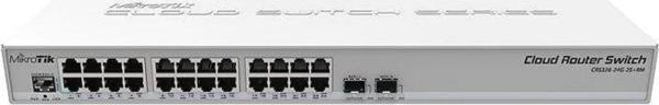 Mikrotik CRS326-24G-2S+RM with RouterOS L5 Firewall Router Switch - Image 1