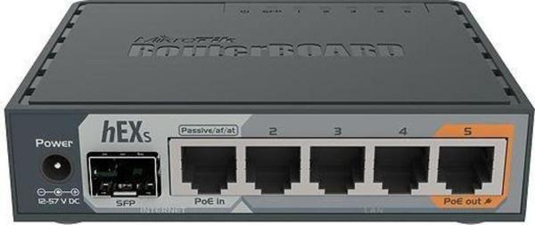Mikrotik hEX S  Firewall Router + SFP (RB760iGS) - Image 1