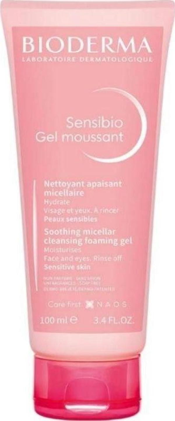 Bioderma Sensibio Foaming Gel Hassas Ciltler İçin Temizleyici Jel 100 ml - Image 1