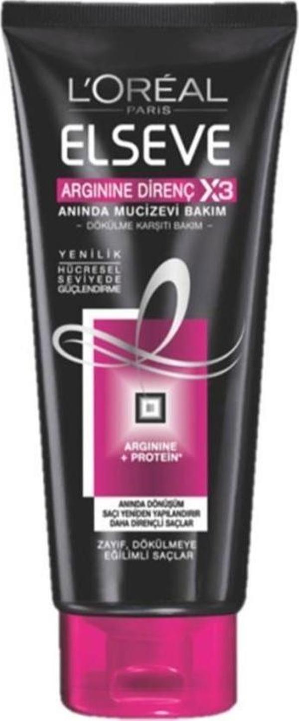 L'Oréal Paris Elseve Arginine Direnç X3 Dökülme Karşıtı Saç Bakım Kremi 200 ML - Image 1