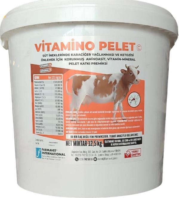 FARMAVET VİTAMİNO PELET HORSE 12,5 KG - Image 1