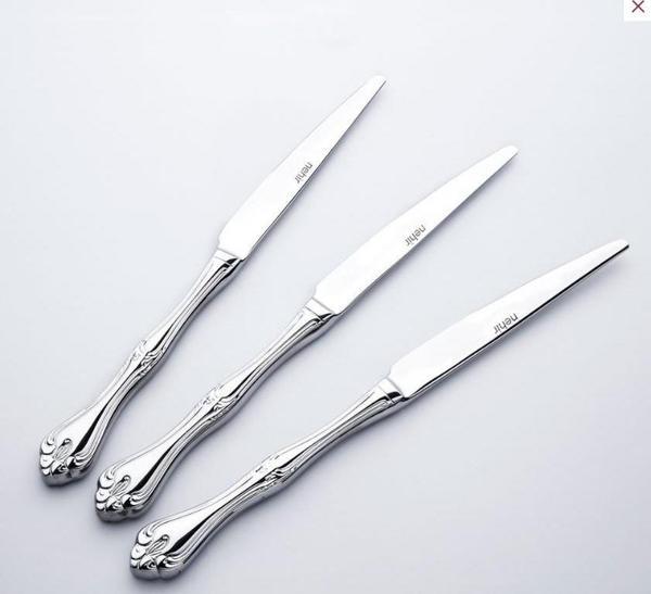 Nehir lalezar pasta tatlı bıçak 6 lı pasta tatlı bıçağı - Image 1