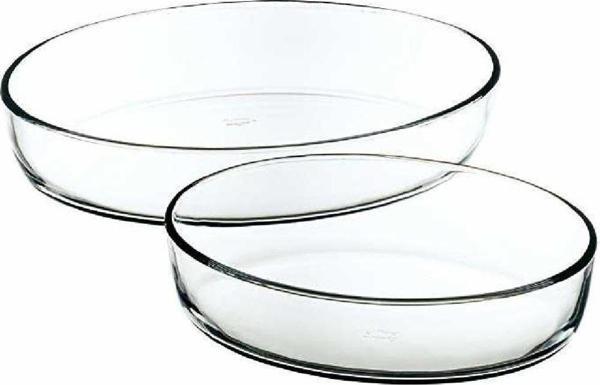 Paşabahçe 159033 2 li oval borcam seti - borcam fırın tepsisi - Image 1