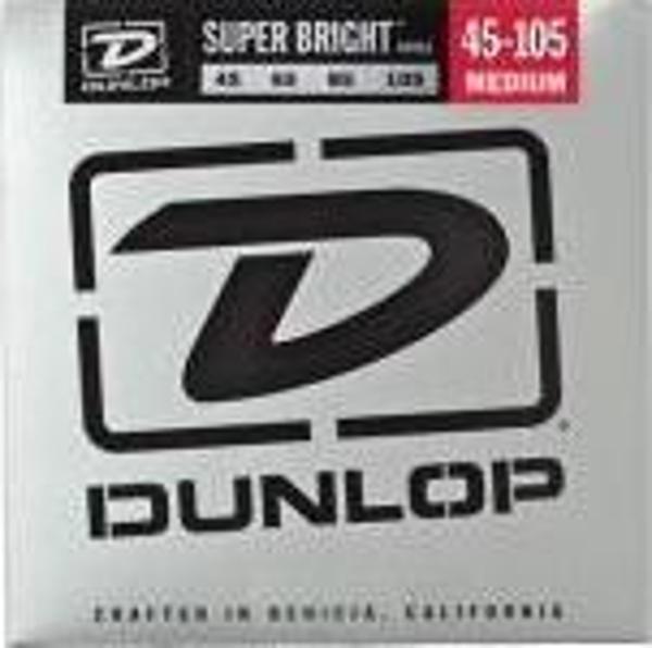 Jim Dunlop DBSBS45105 Super Bright 4 Telli Bas Gitar Teli (45-105) - Image 1