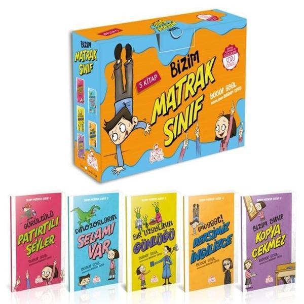 Bizim Matrak Sınıf Seti - 5 Kitap Takım - Nesil Çocuk Yayınları - Image 1