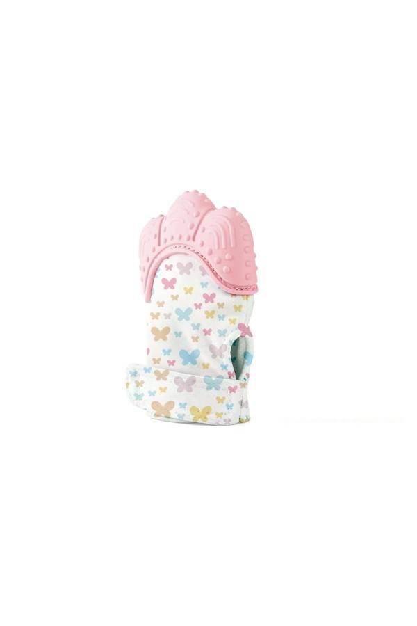 Babyjem Diş Kaşıyıcı Eldiven Pembe - Image 1