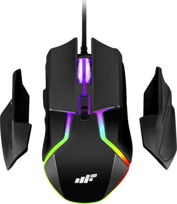 Mf Product Strike 0589 RGB Kablolu Gaming Mouse Siyah - Image 1