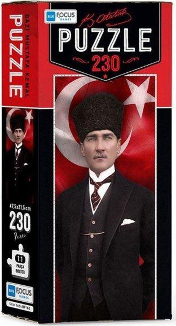 Blue Focus Gazi Mustafa Kemal 230 Parça Puzzle BF162 - Image 1