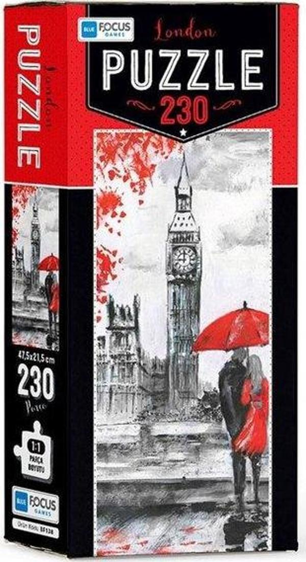 Blue Focus London 230 Parça Puzzle BF138 - Image 1