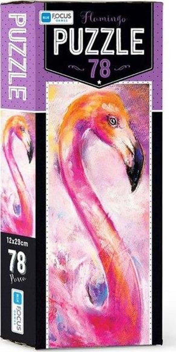 Blue Focus Flamingo 78 Parça Puzzle BF235 - Image 1