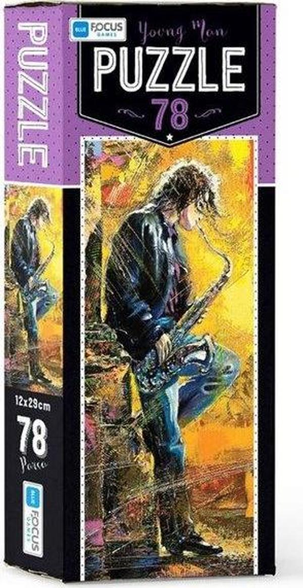 Blue Focus Young Man 78 Parça Puzzle BF229 - Image 1