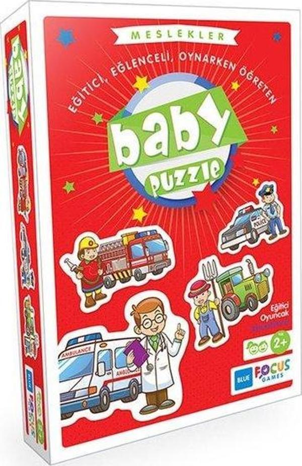 Blue Focus Meslekler Baby Puzzle BF155 - Image 1