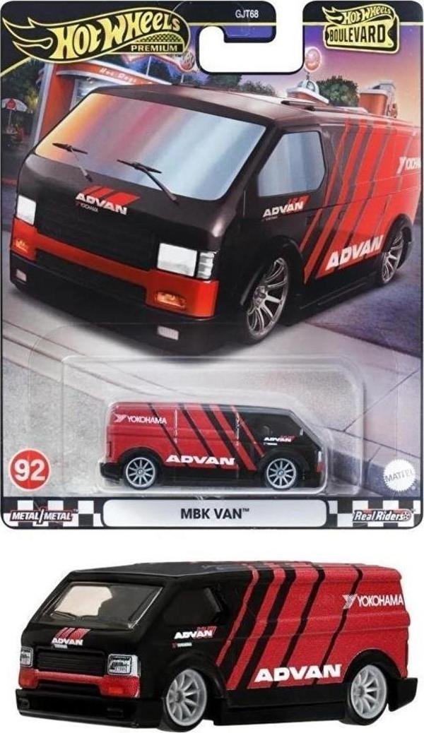 Hot Wheels Boulevard Premium Araçlar GJT68 - HRT67 Mbk Van - Image 1
