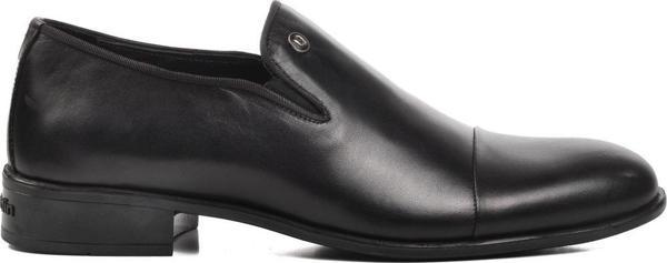 Pierre Cardin 702803 Siyah Hakiki Deri Bağcıksız Erkek Klasik Ayakkabı - Image 1