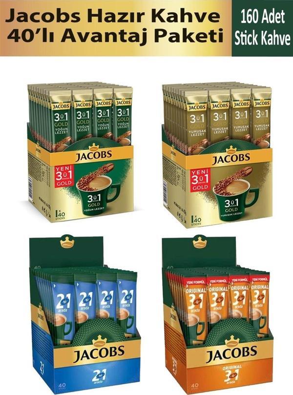 Jacobs Hazır Kahve 40'lı Avantaj Paketi - Image 1