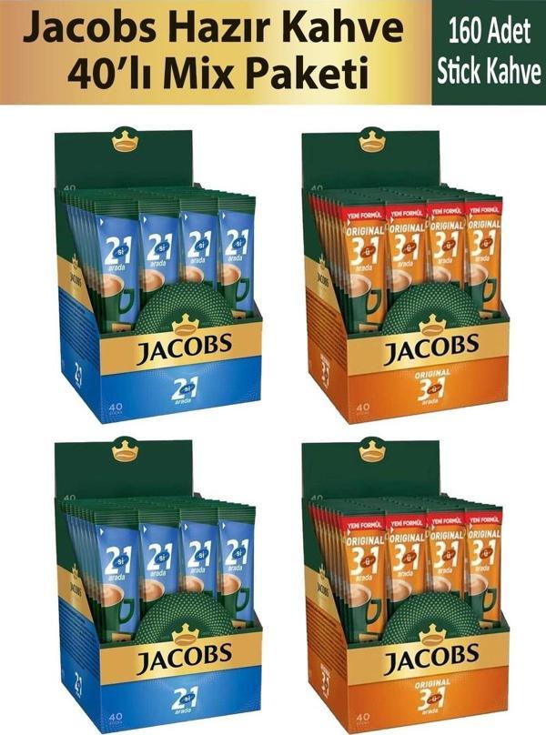 Jacobs Hazır Kahve 40'lı Mix Paketi - Image 1