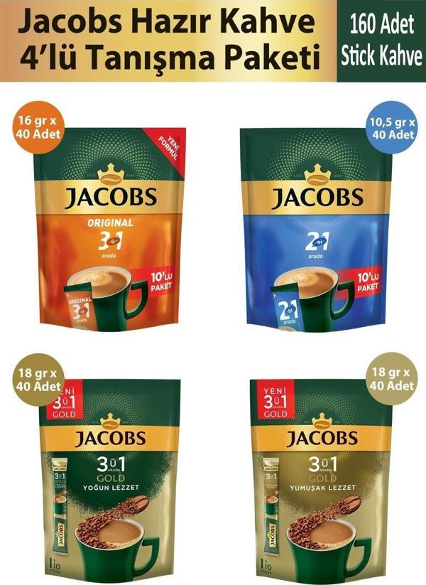 Jacobs Hazır Kahve 4'lü Tanışma Paketi - Image 1