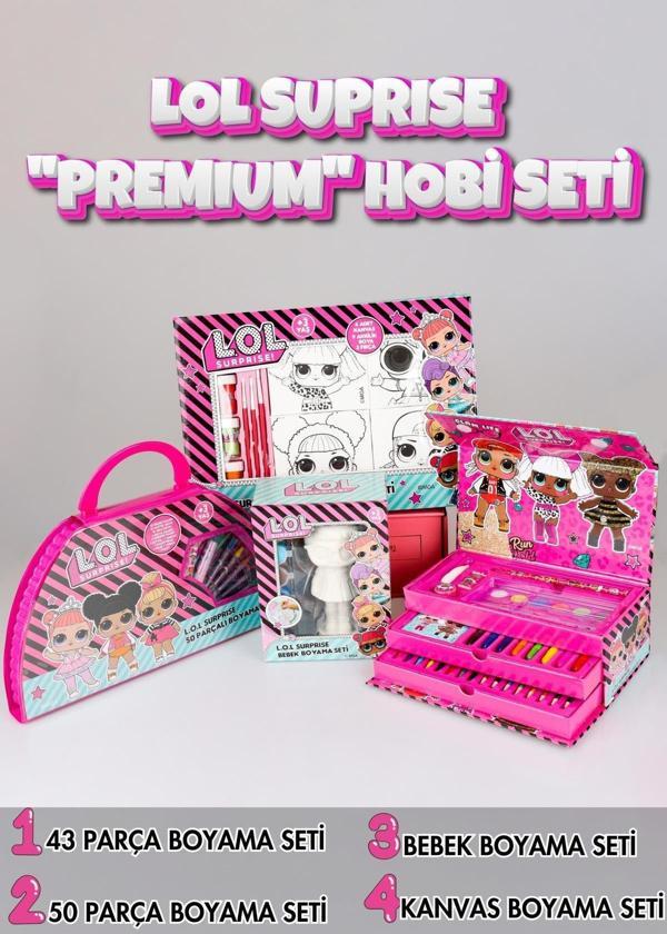 LİSANSLI LOL SURPISE PREMIUM FULL + FULL  BOYAMA VE HOBİ SETİ - Image 1