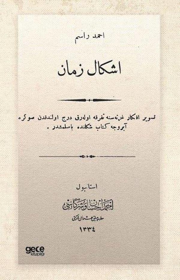 Eşkali Zaman - Osmanlıca - Gece Kitaplığı - Image 1