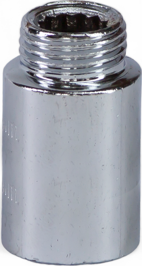 Musluk Uzatması 1/2 Çeşme Çelik Ara Uzatma Parçası 4cm - Image 1