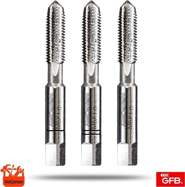 Kılavuz Hss Metrik 3'Lü Takım Kılavuz  6mm - Image 1