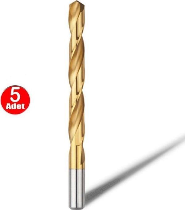 Titanyum Matkap Ucu Hss Metal Ahşap Plastik - 4 mm _5 Adet - Image 1