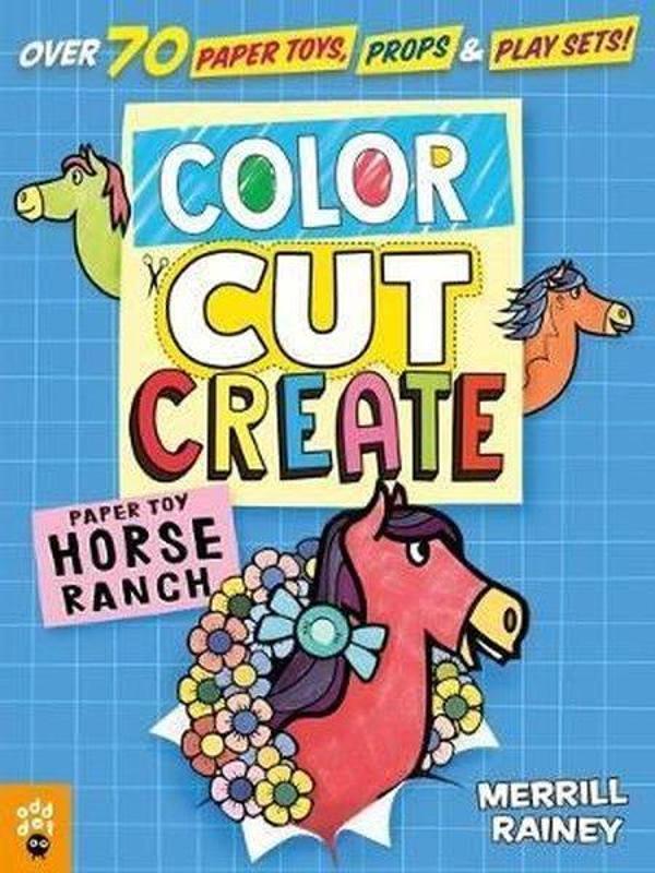 Color Cut Create Play Sets : Horse Ranch - ODD DOT - Image 1