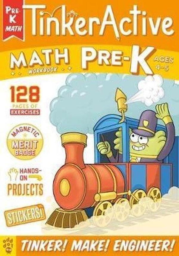TinkerActive Workbooks: Pre-K Math - ODD DOT - Image 1
