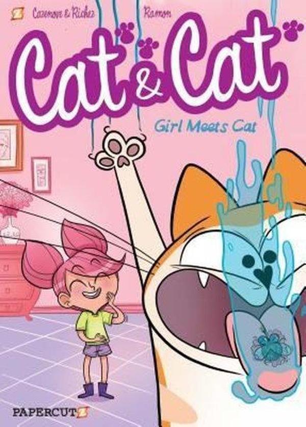 Cat and Cat #1 : Girl Meets Cat - Priddy Books - Image 1