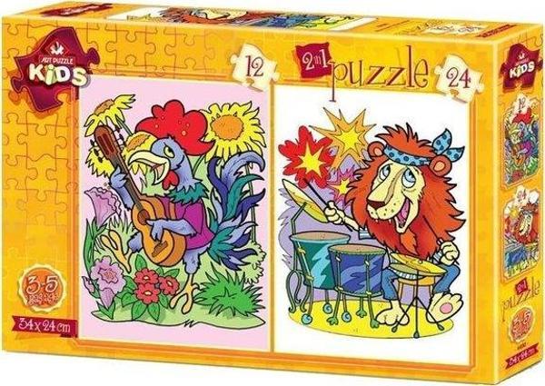 Art Puzzle Müzisyen Hayvanlar 4490 - Image 1