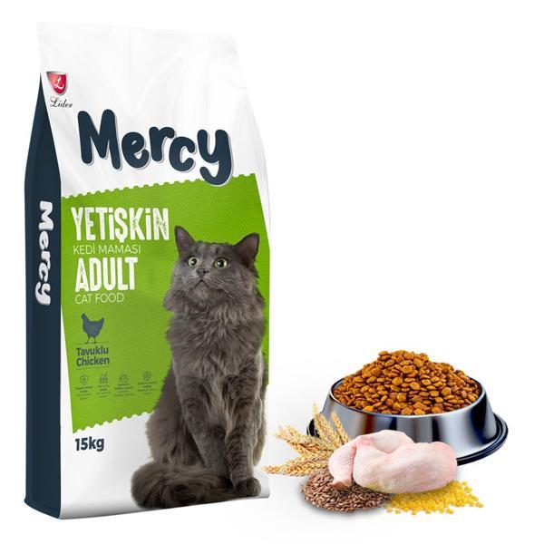 Mercy Tavuklu Yetişkin Kedi Maması 15 Kg - Image 1