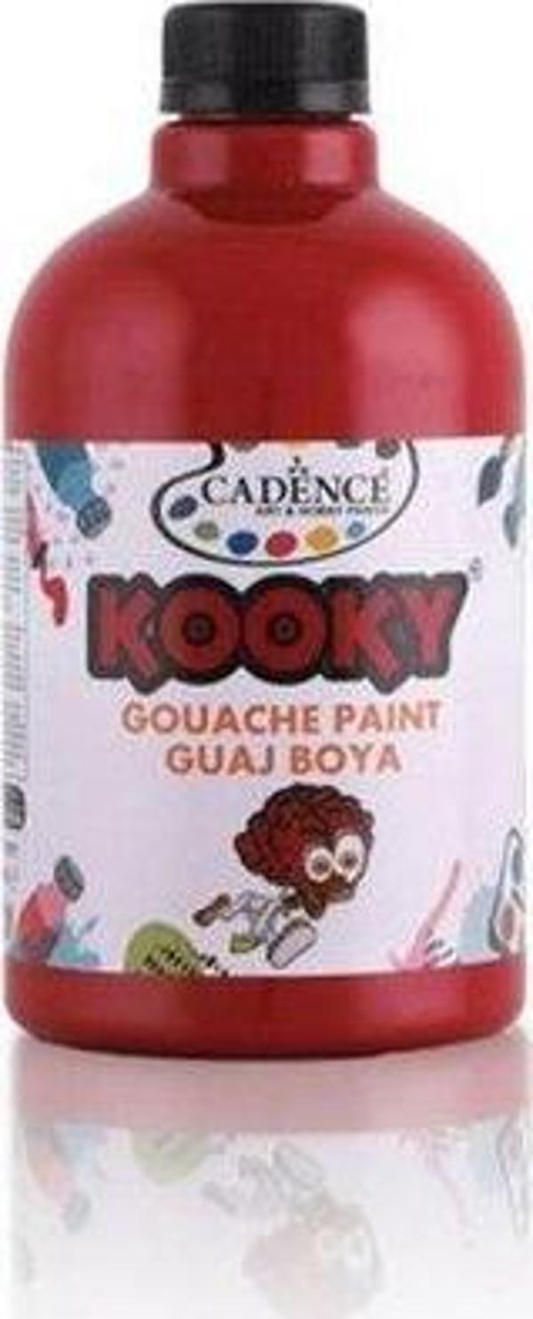 Cadence Kooky Guaj (Tempera ) Boya 2019 Crımson Kırmızı 500Ml - Image 1