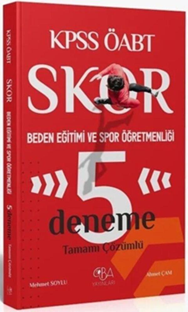 ÖABT Beden Eğitimi ve Spor Öğretmenliği Skor 5 Deneme CBA Akademi - CBA Akademi Yayınları - Image 1